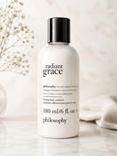 Philosophy Radiant Grace Firming Body Emulsion Lotion 6 oz 180ml Authentic