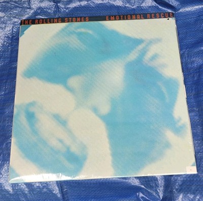 Rolling Stones 1980 LP  Emotional Rescue Still Sealed W/ Poster