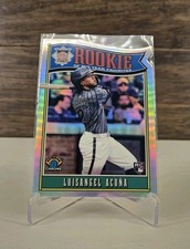 2025 Bowman #ROY-4 Luisangel Acuna Rookie of the Year Favorites Die-Cut Mets