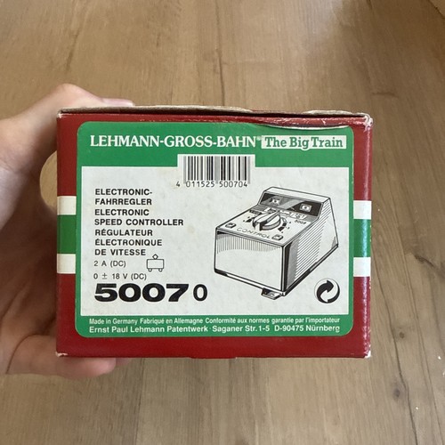 Controlador de velocidad electrónico LGB 50070 G escala acelerador analógico con caja | Condition: New: Other (See Details)