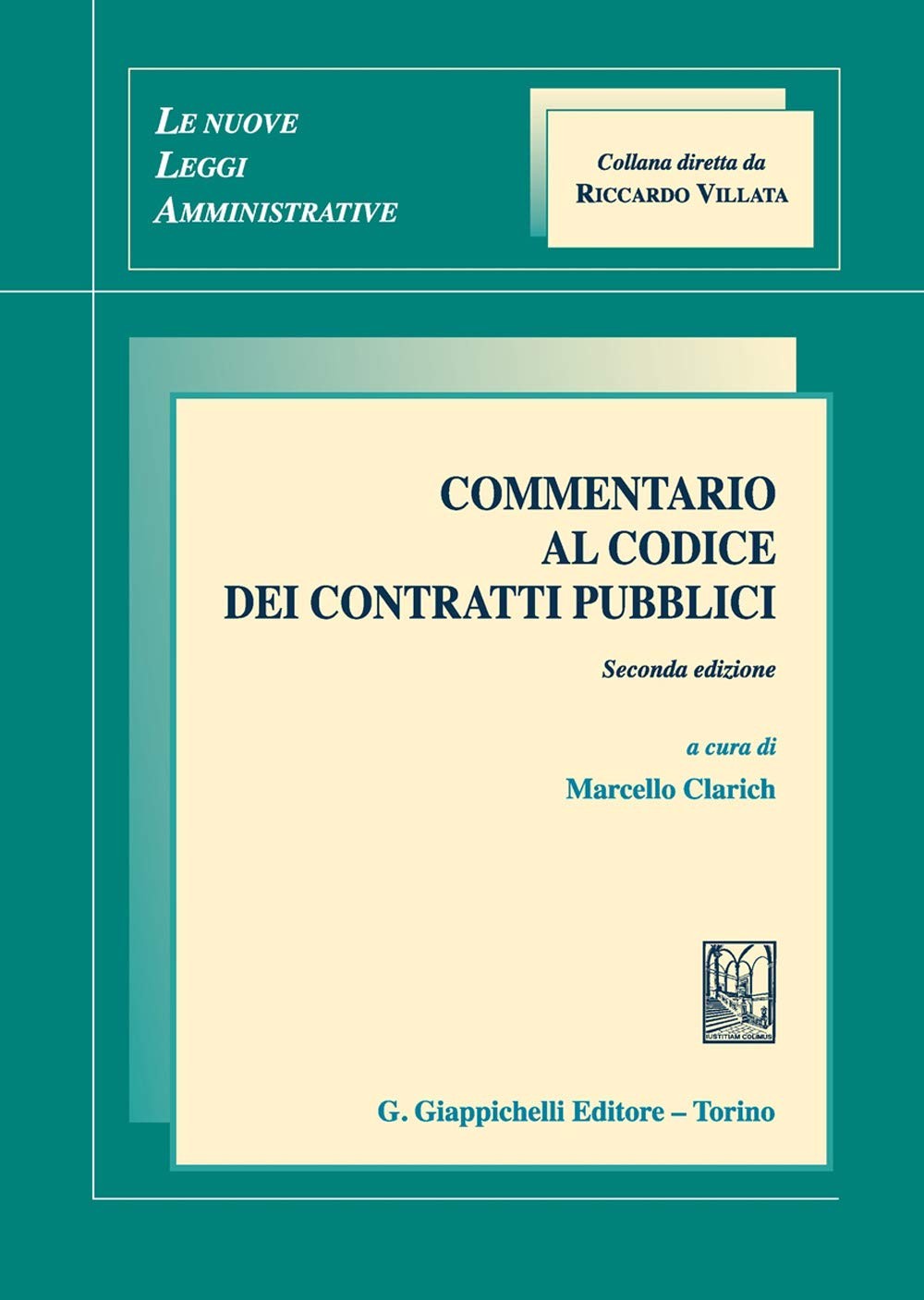 Marcello Clarich Commentario al codice dei contratti pubblici (Paperback)