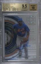 2017 Bowman High Tek Tidal Diffractor Amed Rosario BGS 9.5 GEM MINT Auto 1v3