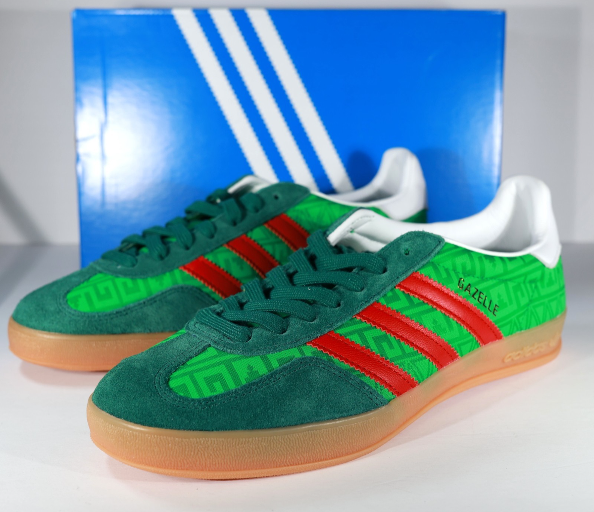 Adidas Originals Gazelle Indoor IH9647 Green/Betsca/CGreen Size 9