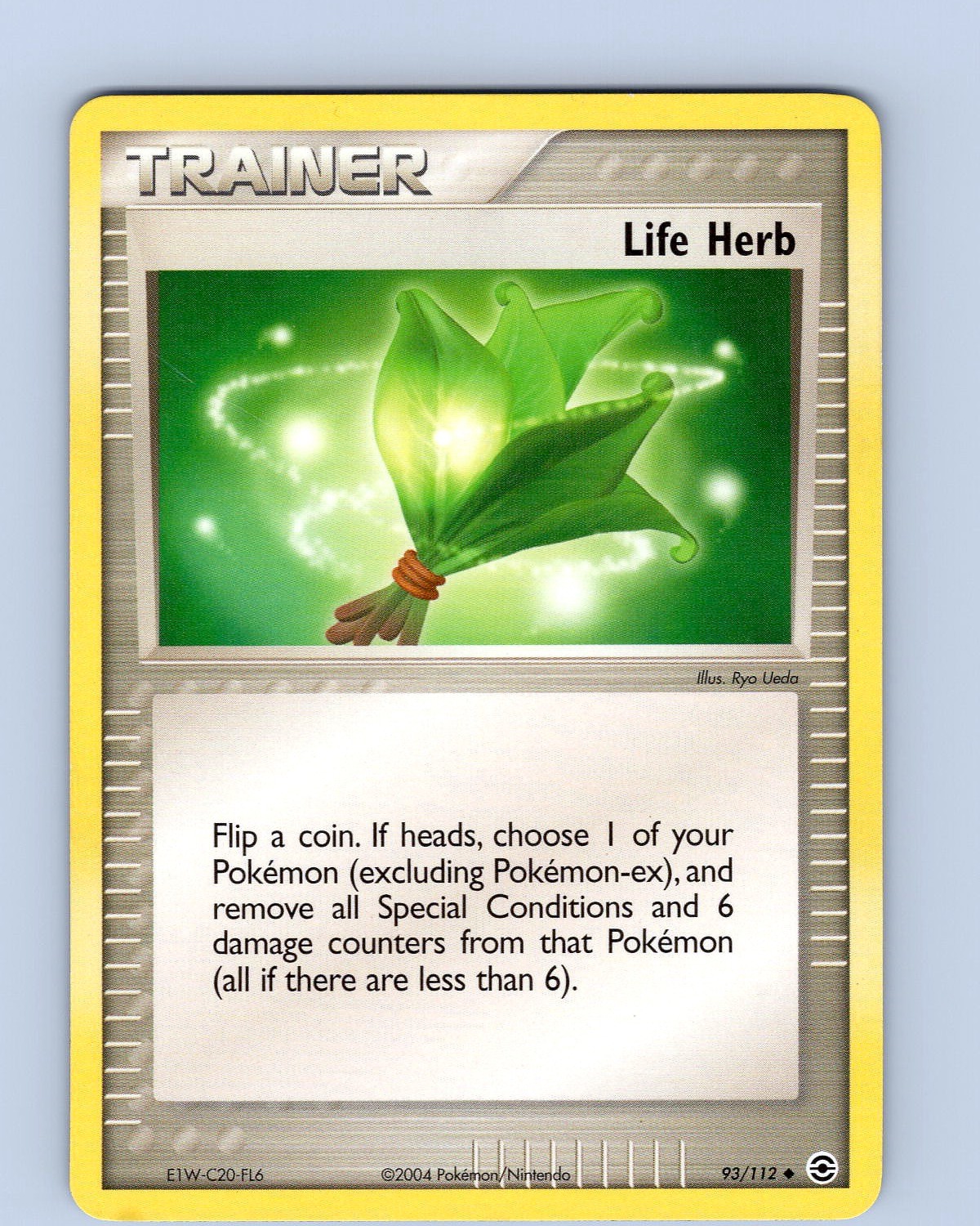 Pokemon TCG Life Herb Firered & Leafgreen 93/112 Regular Uncommon Card Played LP