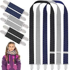 Elastic Mitten Clips for Toddlers  Kids - Glove Holder String Attachments