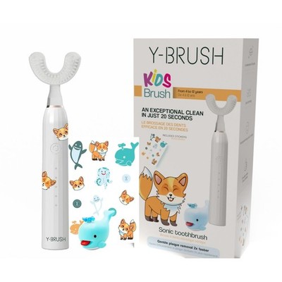 KidsBrush - Toothbrush for 4-12 yo - Y-Shaped Brush - Innovation Awards at CE...