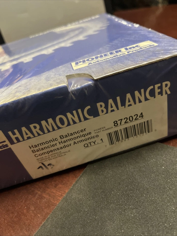 Balanceador harmônico de motor Pioneer 872024 (caixa lacrada) - Imagem 2 de 2