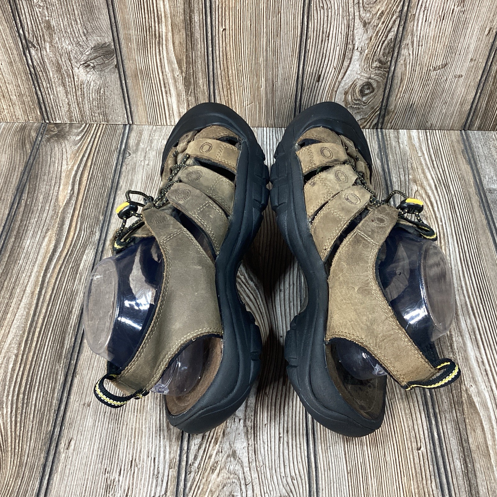 Sandali classici Keen Newport impermeabili escursionismo pelle bisonte uomo taglia 12 US