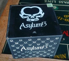 Asylum 13 80 x 6 Empty Wood Cigar Box