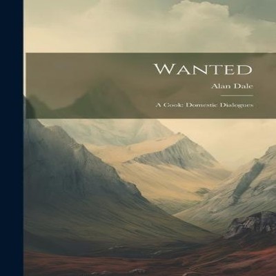 Wanted A Cook Domestic Dialogues Alan Dale Hardcover Creative Med