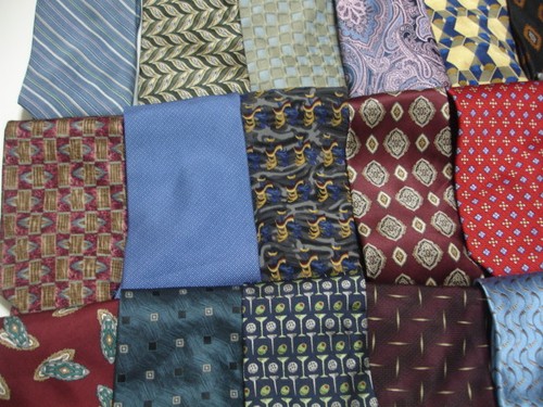 Mens DESIGNER Silk Neck Ties Neckties Lot of 4 Woven Executive Stripes Paisley - Picture 8 of 12