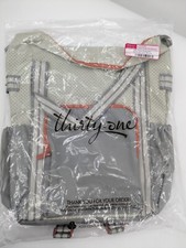 THIRTY-ONE Day Away Backpack in Whisper Grey Colorblock NEW 