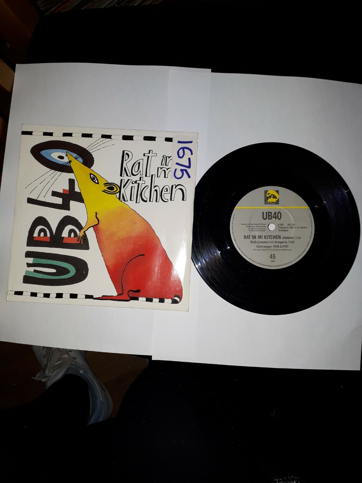 Rat In Mi Kitchen Ub40 Vinyl Record For Sale Online Ebay