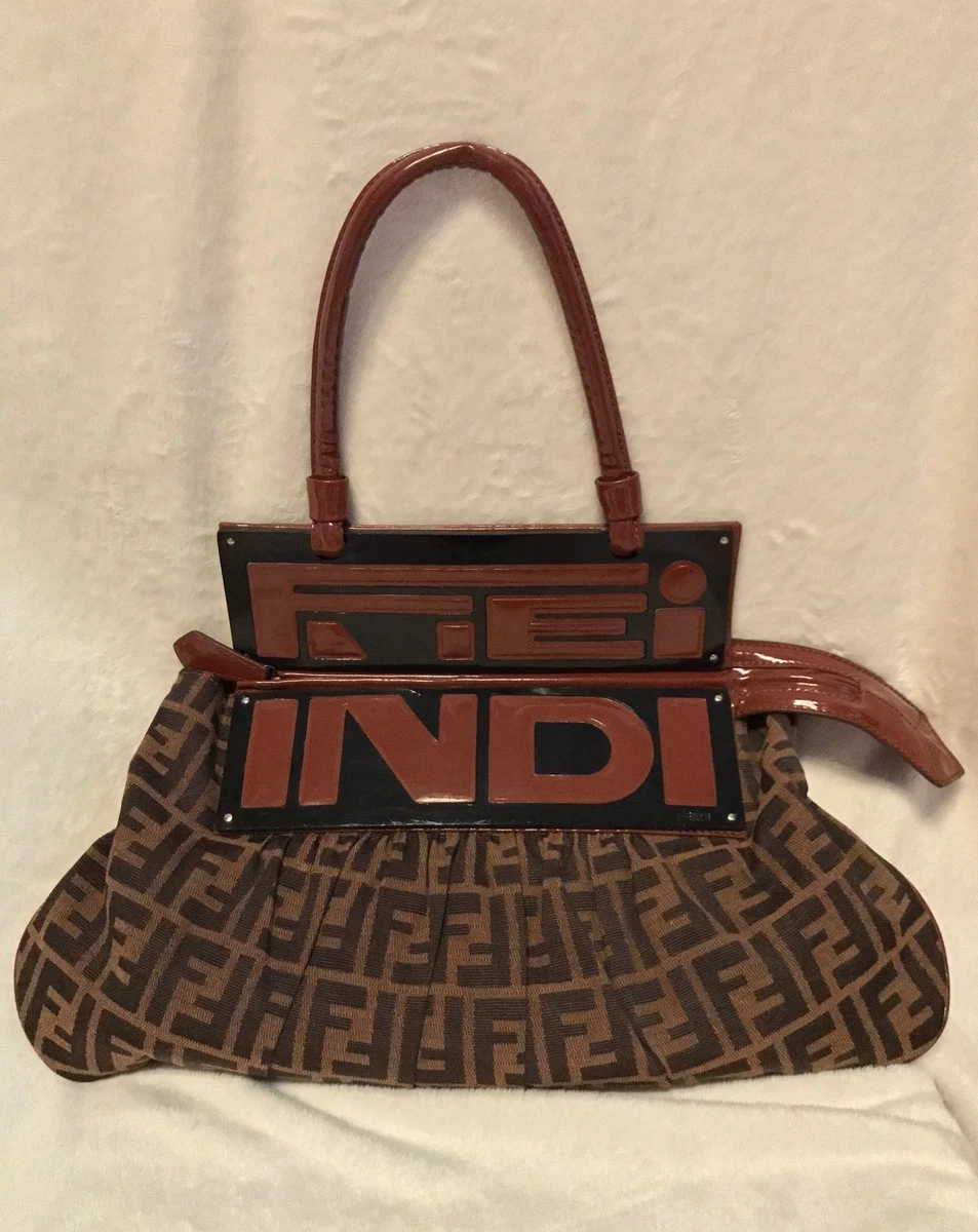 Fendi Pre-owned Zucca Monogram Crossbody Bag