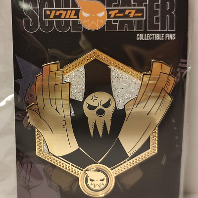 Soul Eater Lord Death Enamel Pin Official Golden Series Anime Badge