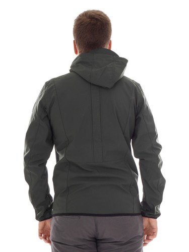 CMP Softshelljacke Kapuzenjacke Übergangsjacke grün ClimaProtect® - Bild 3 von 3