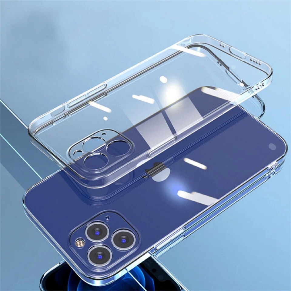 Personalized TPU Clear Transparent Case Cover Custom For iPhone Huawei Xiaomi - Image 3 of 4