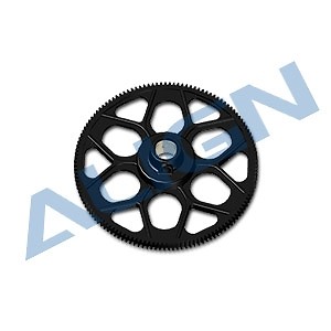 Align 131T M0.8 Autorotation Tail Drive Gear - Black H60198Qa (4713413981502)