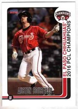 Auston Bousfield 2016 Choice El Paso Chihuahuas PCL Champions