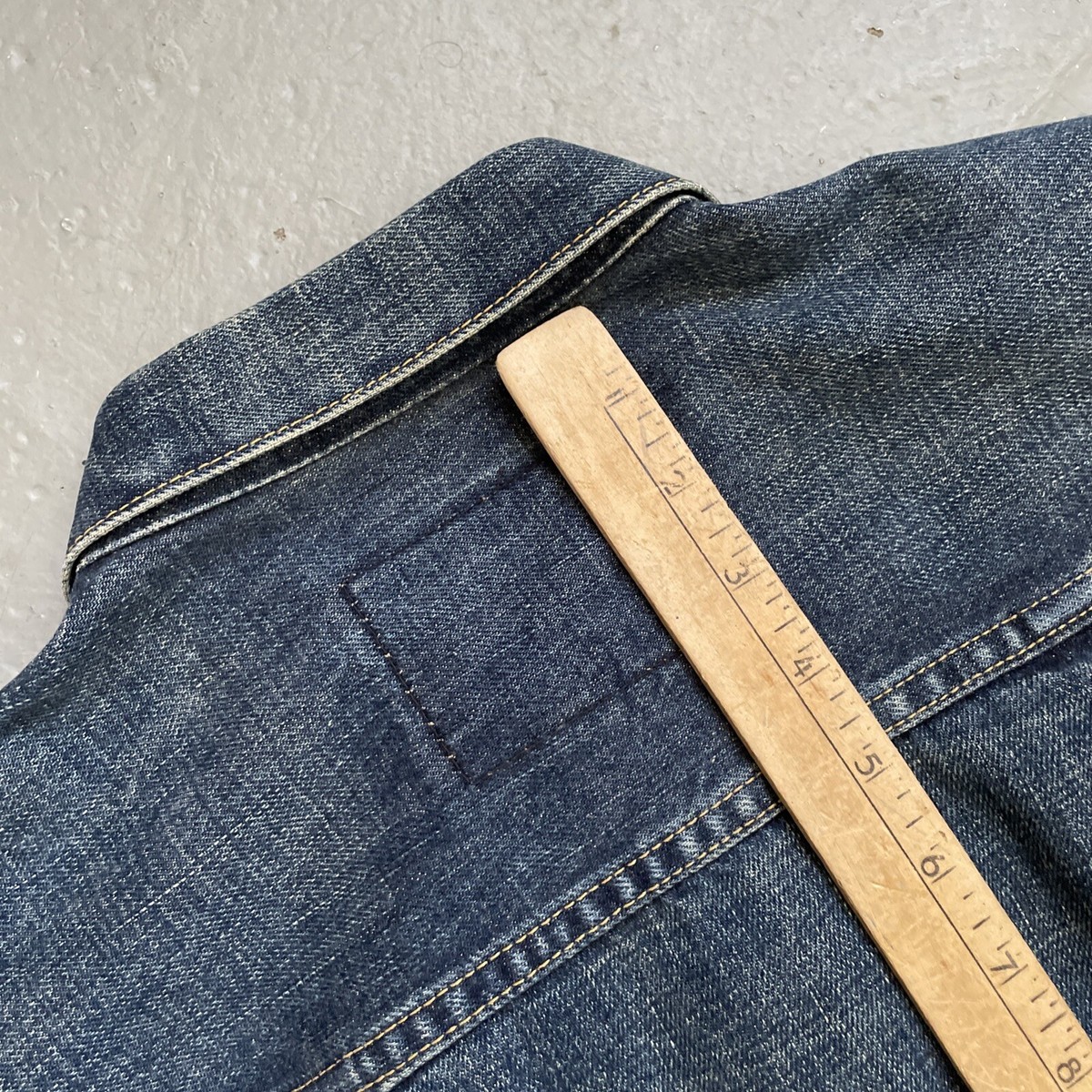 Levis 51507 Type 2 Selvedge Denim Trucker Vintage Big E LVC Levis 51507 Type 2 Selvedge Denim Trucker Vintage Big E LVC