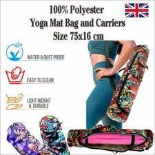 100% Polyester Yoga Mat Bag and Carriers for Women and Men Size 76x 16 Cm