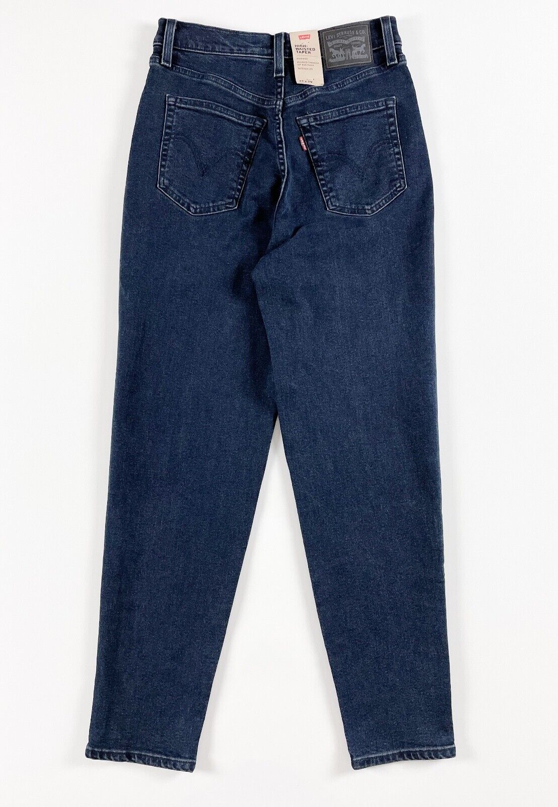 Levi’s High Waisted Taper Jeans Women’s Ankle Length Bruised Ego Blue  26986-0004
