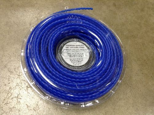 DR Walk Behind 2 Wheel Trimmer Mower 175 mil Braided Blue Line