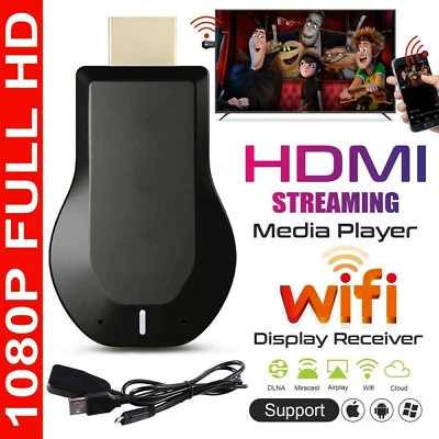 AnyCast DLNA 1080P WIFI Display Receivers Airplay Miracast Dongle Android M4Plus - Bild 1 von 4