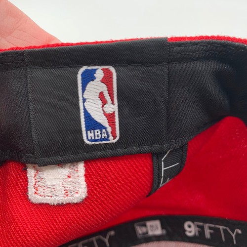 Houston Rockets NBA Red New Era 9Fifty Snapback Hat - Picture 7 of 7