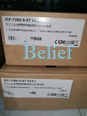 1pc MOXA ICF-1180I-S-ST Brand New Fiber Optic Converter gateway Fast DHL*H