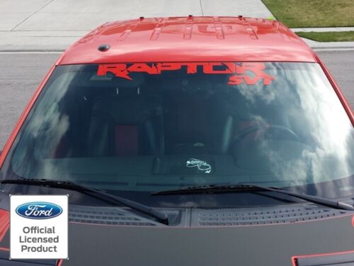 Ford Raptor F-150 Svt Windshield Banner Stickers Decals Window Graphics 2010-14 - Picture 1 of 2