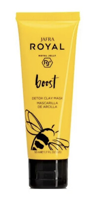 Jafra Mascarilla de Arcilla. Royal Jelly Boost Detox Clay Face Mask 1.7 FL Oz