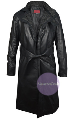 Ryan Gosling Blade Runner 2049 (Officer K) Black Leather Trench Coat