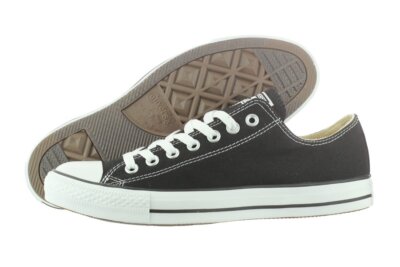 UNISEX M91 CHUCK TAYLOR ALL STAR SHOES OX BLACK/WHITE M9166-001-SIZE 8.5
