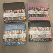 Creative Memories 7x7 Coverset Album LOT of 4 Black Pink Brown Blue New 2006