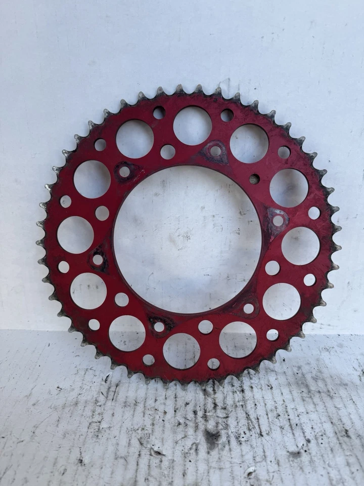 ✅2018 CRF 450R Renthal 49 Tooth Red Sprocket 154U-520 - Image 4 of 4