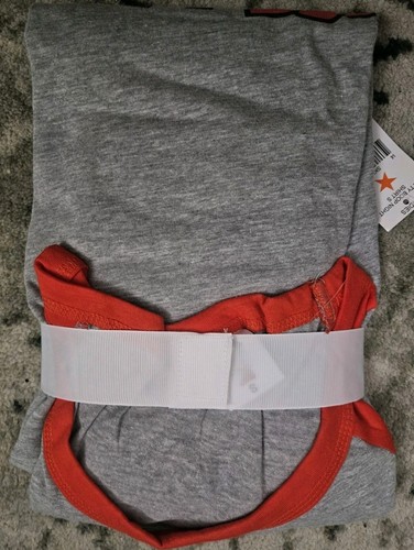 Betty Boop Night Sleep Shirt Pajama Top Womens Size Small Gray With Red Trim NWT - Picture 3 of 5