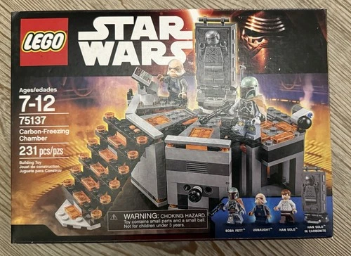 LEGO Star Wars Carbon-Freezing Chamber 75137 Complete Set 231 Pieces Boba Fett …