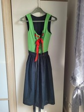 Dirndl, neuwertig, Größe 38, grün, mit Schürze, Marke Lodenfrey 