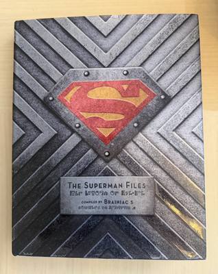 The Superman Files Hardcover Book Brainiac 5 by Matthew K. Manning