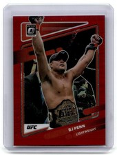 2022 Donruss Optic UFC BJ Penn Red /199