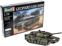 Revell, Leopard 2A6/A6M Tank Zum Zusammenbauen Und Lackieren, 1/72, REV03180