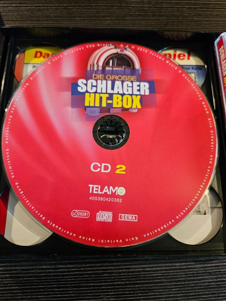Die grosse Schlager Hit-Box von Various | 3 Fach CD Box | Zustand sehr gut - Bild 4 von 4