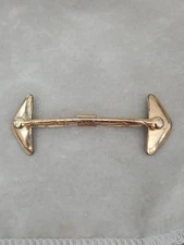 Vintage Collar Clip Gold Bar  RINK=LESS