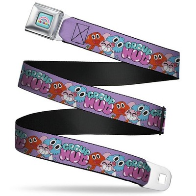 The Amazing World of Gumball, Seatbelt Buckle Belt,Group Hug Charact (US IMPORT)