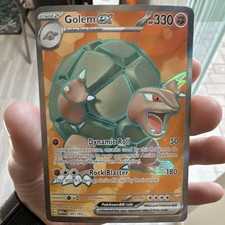 Pokémon TCG Golem ex 189/165 SV 151 Full Art Holo English on eBay