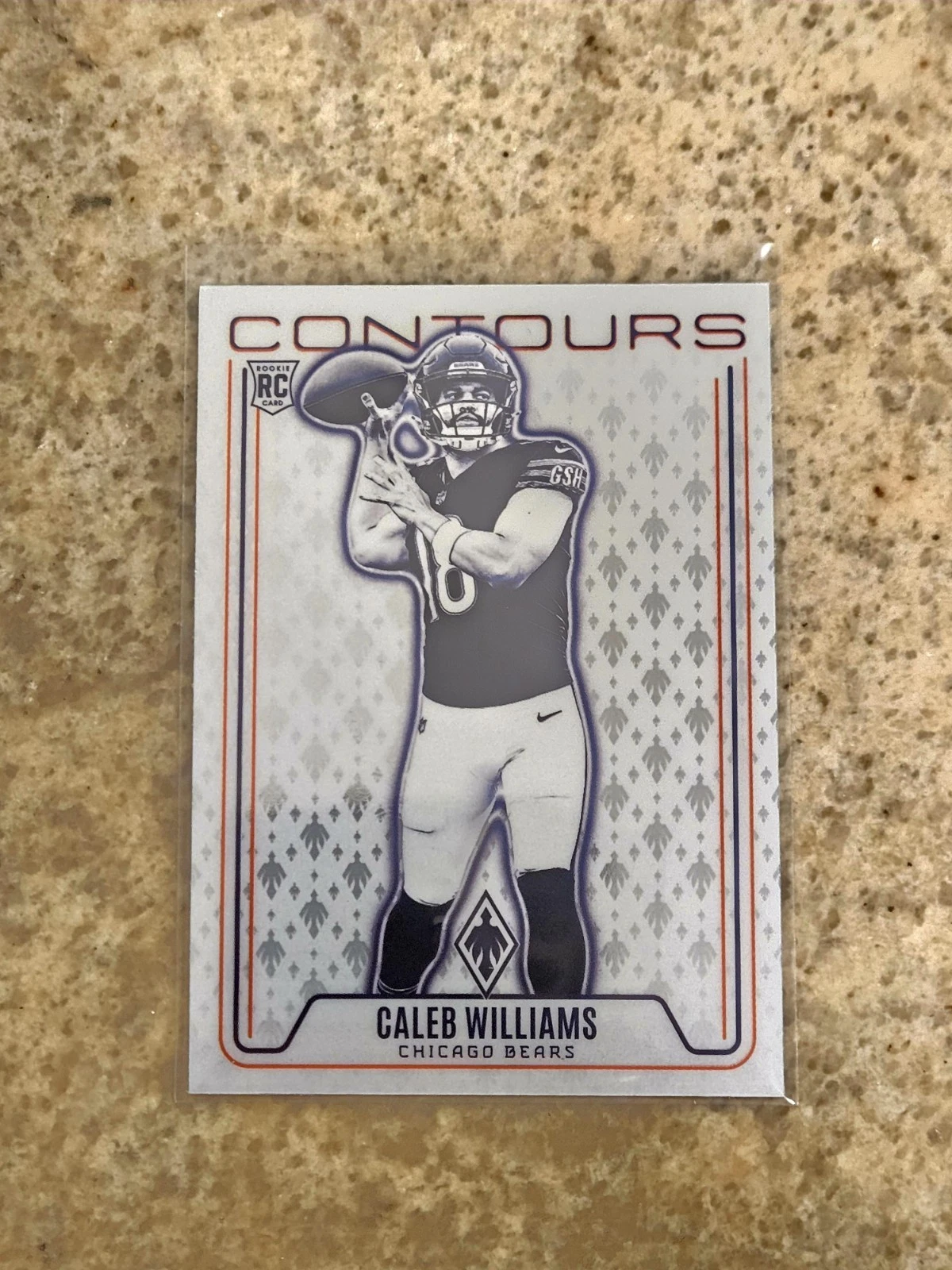 2024 Panini Phoenix Contours Caleb Williams Rookie #CON-CWS RC Chicago Bears NFL