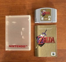 Legend of Zelda: Ocarina of Time (Nintendo 64 N64) VGC w/ Manual & Case - Tested