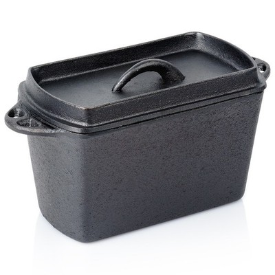 Brotbackform mit Deckel aus Gusseisen CAST LINE 27 cm 2 l Backform Kastenform
