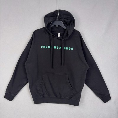 Chloe Moriondo Hoodie Adult Large Black Graphic I Eat Boys Blood Bunny Indie Pop